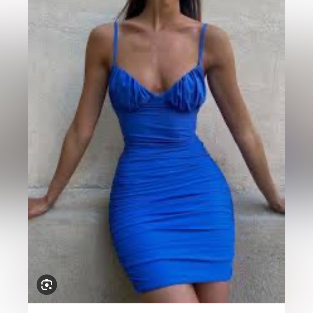 Tigermist pastilla dress in cobalt blue size small new with tag